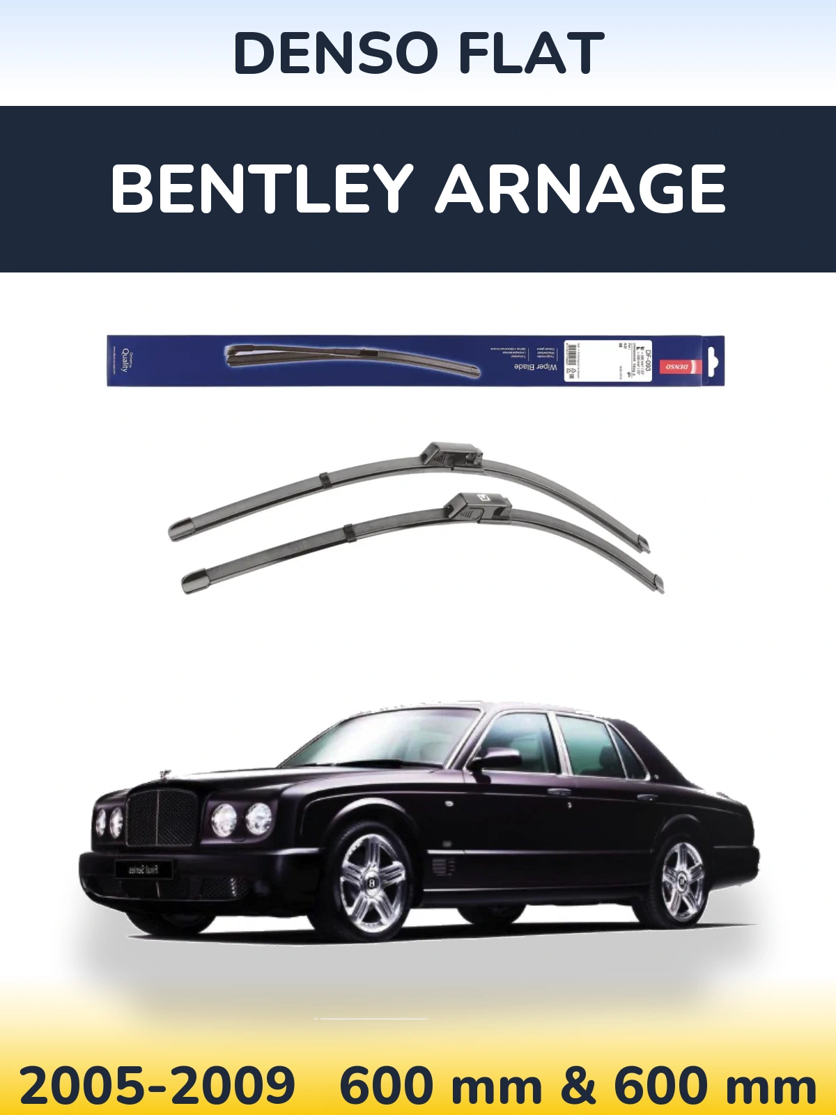 Torkarblad Denso Flat för Bentley Arnage
