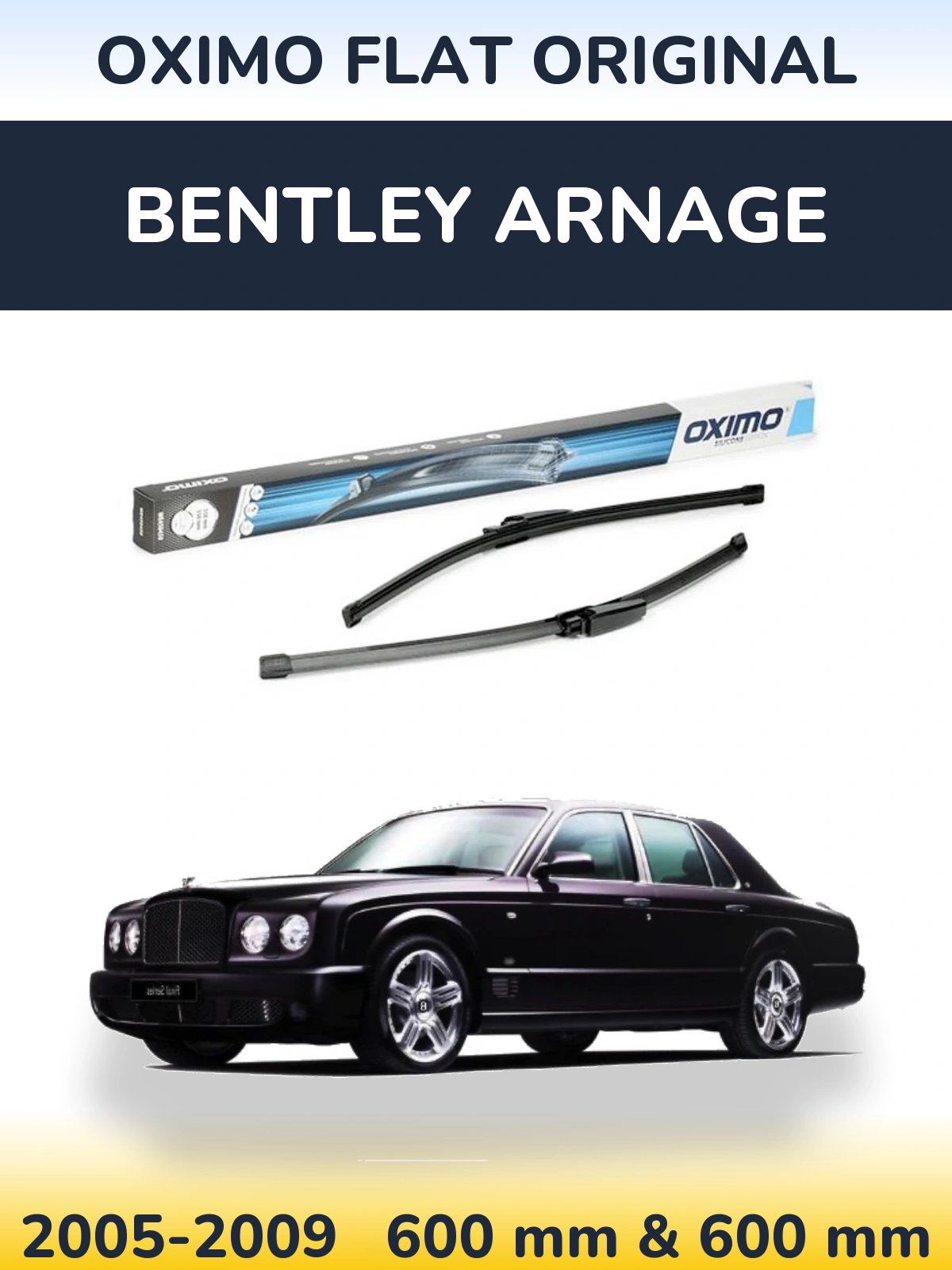 Torkarblad Oximo Flat Original för Bentley Arnage