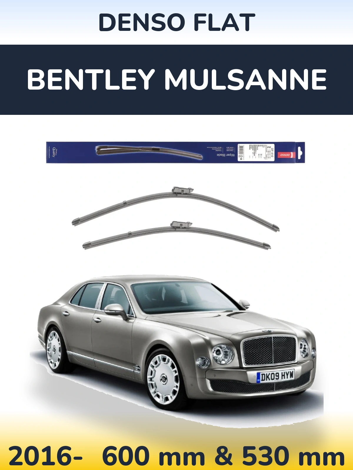 Torkarblad Denso Flat för Bentley Mulsanne