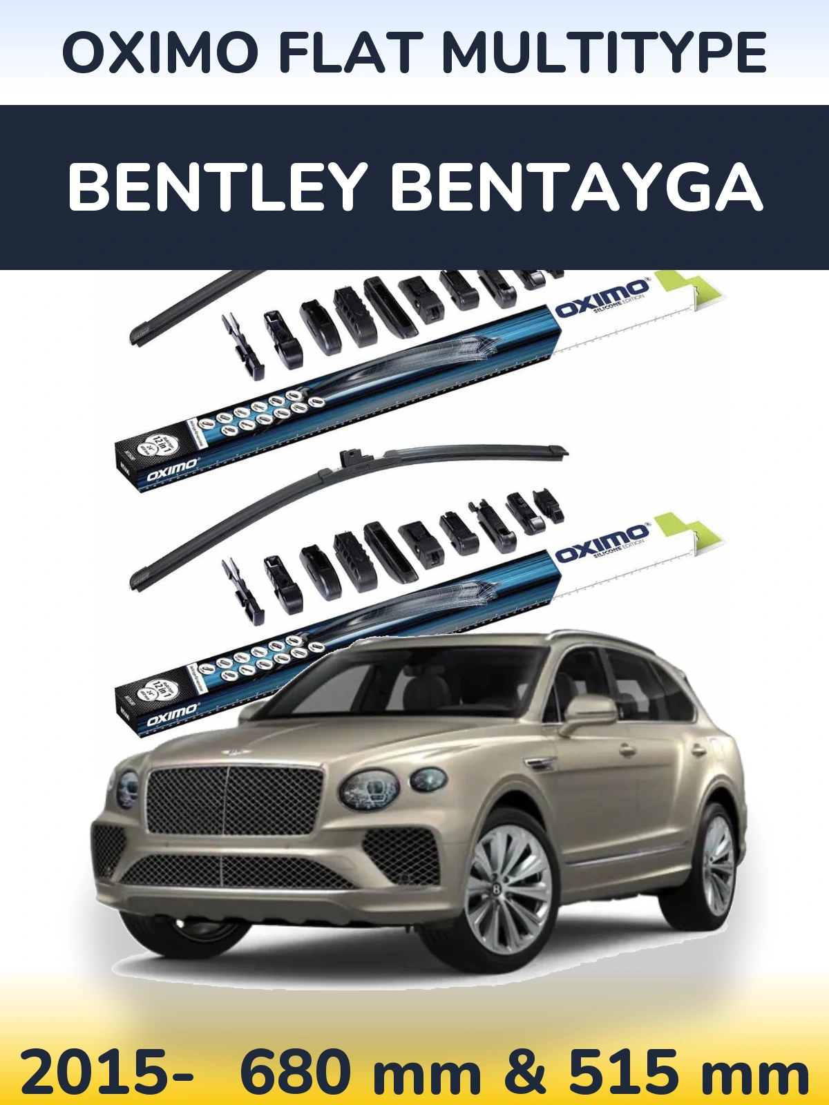 Torkarblad Oximo Flat MultiType för Bentley Bentayga