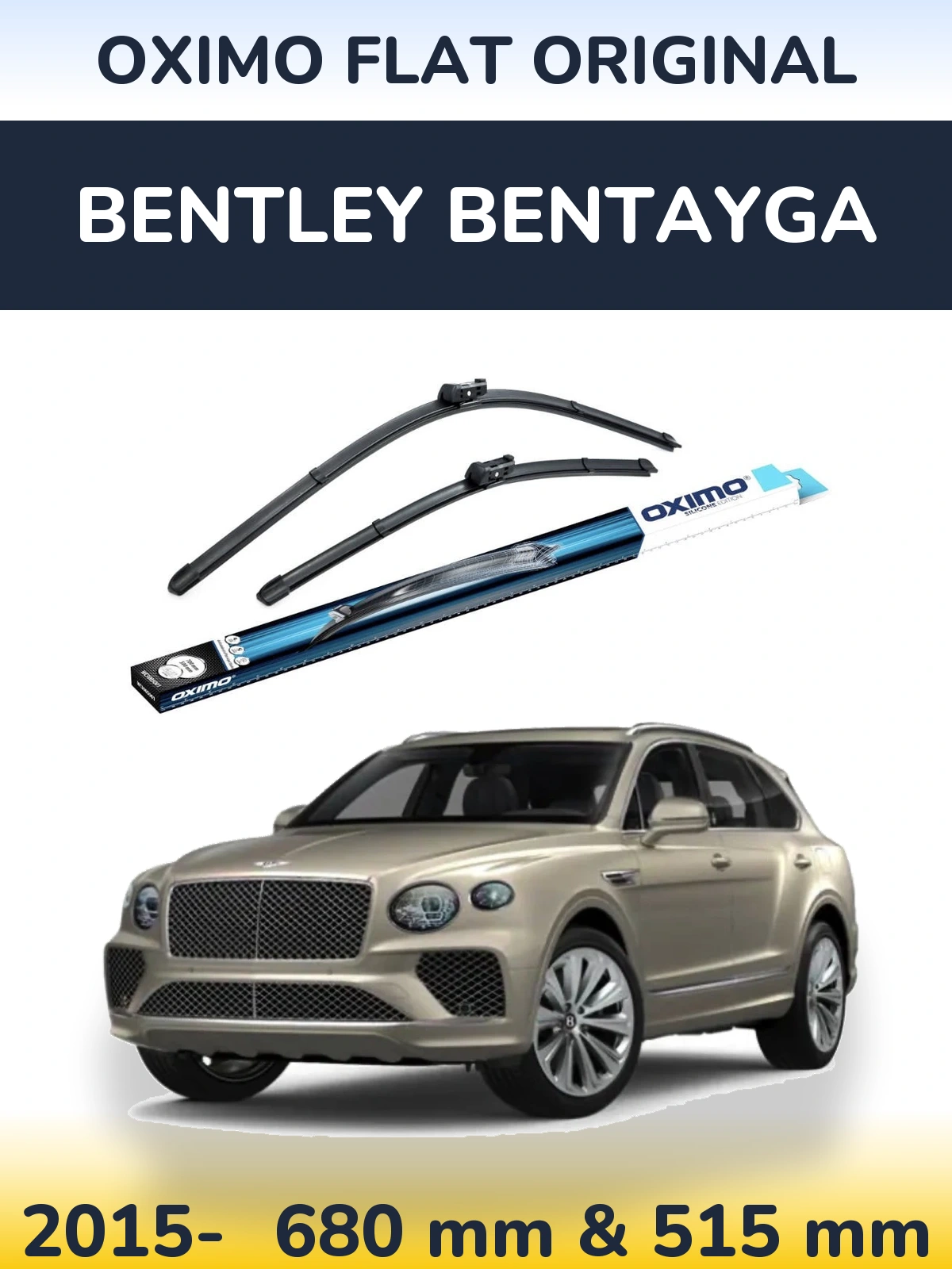 Torkarblad Oximo Flat Original för Bentley Bentayga
