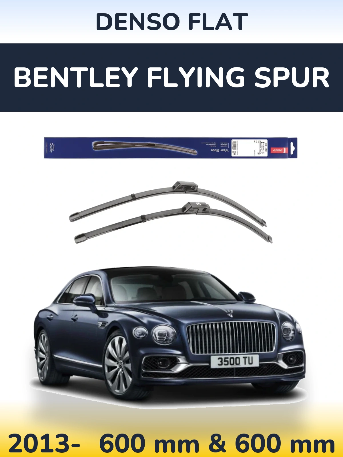 Torkarblad Denso Flat för Bentley Flying Spur