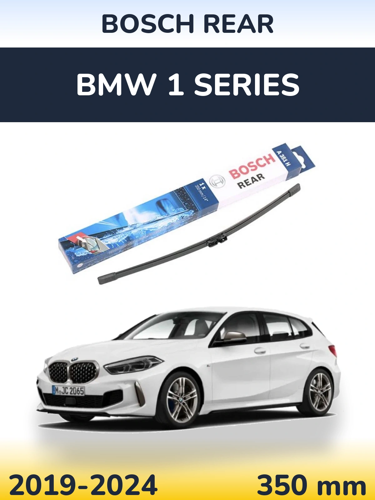 Torkarblad BOSCH Rear för BMW 1 Series