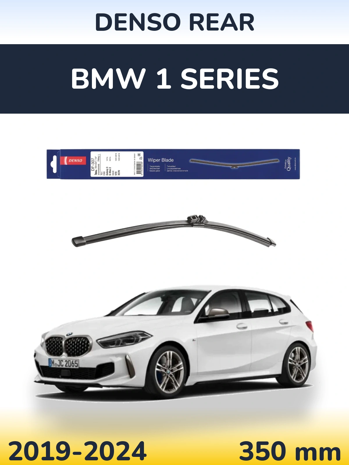 Torkarblad Denso Rear för BMW 1 Series