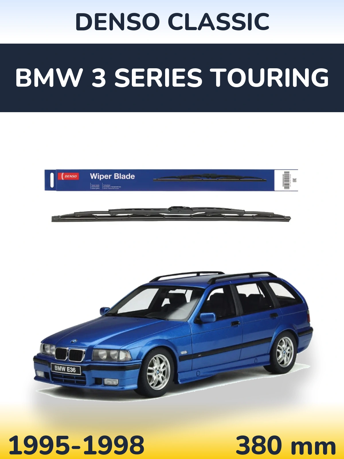 Torkarblad Denso Classic för BMW 3 Series Touring