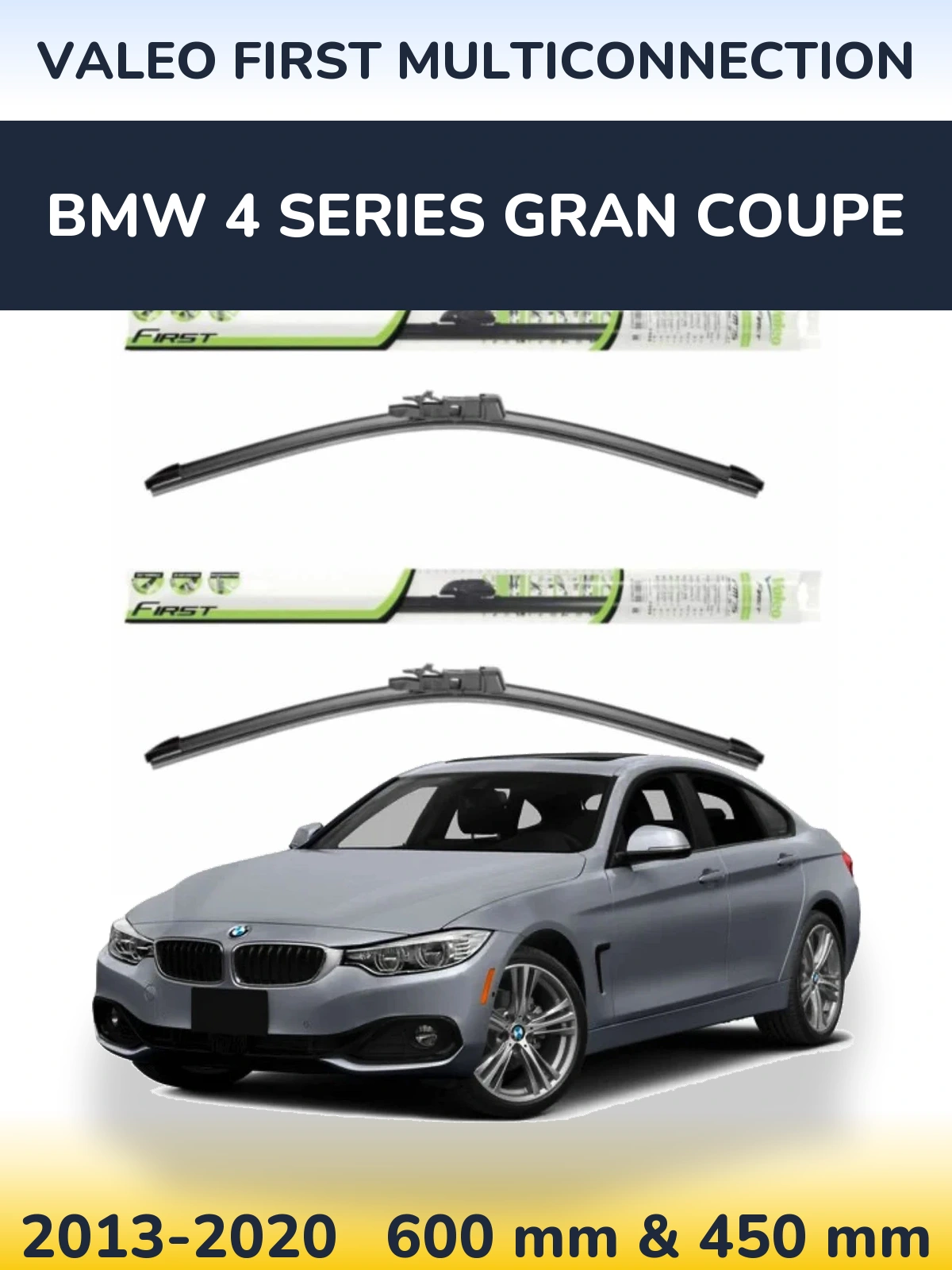 Torkarblad Valeo First MultiConnection för BMW 4 Series Gran Coupe