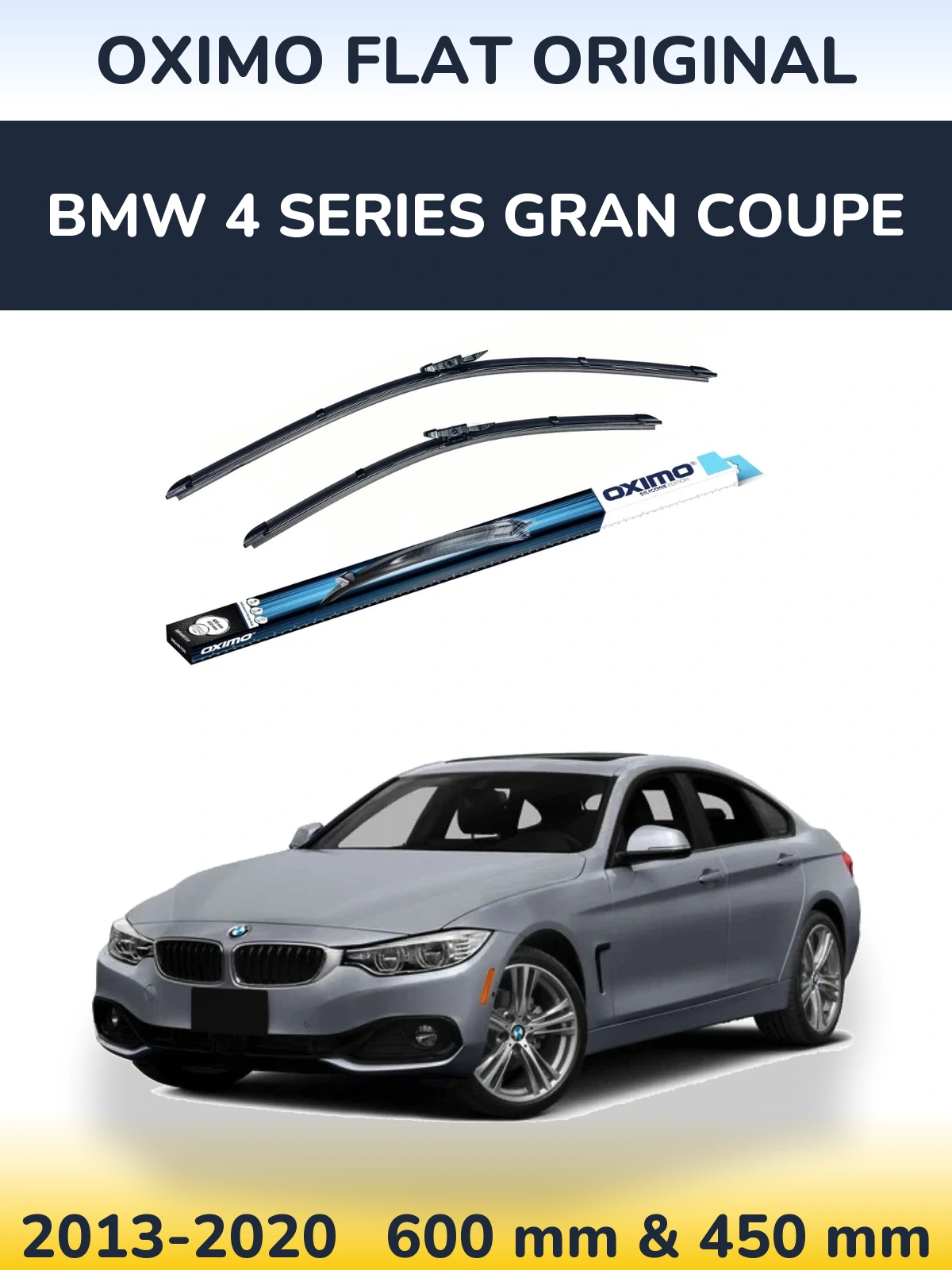 Torkarblad Oximo Flat Original för BMW 4 Series Gran Coupe