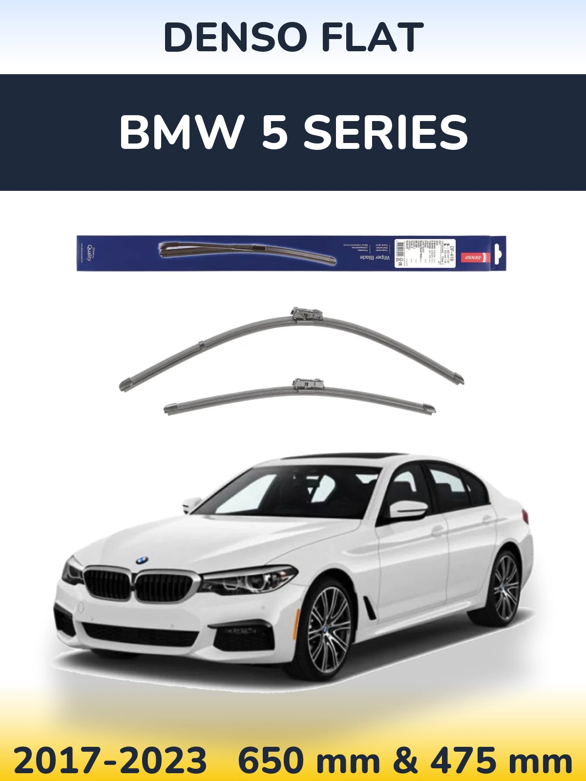 Torkarblad Denso Flat för BMW 5 Series