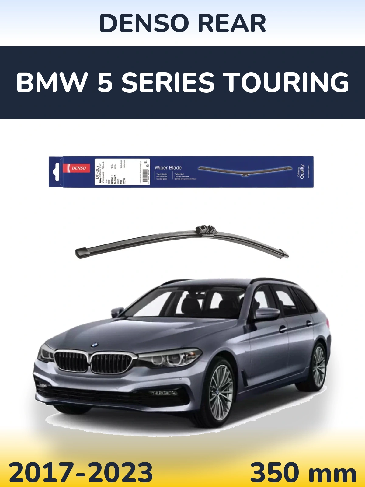 Torkarblad Denso Rear för BMW 5 Series Touring