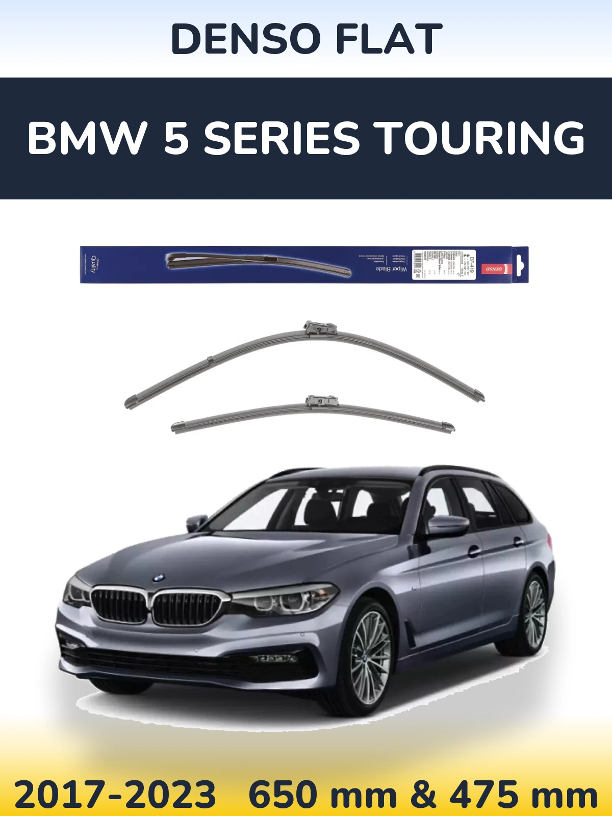 Torkarblad Denso Flat för BMW 5 Series Touring