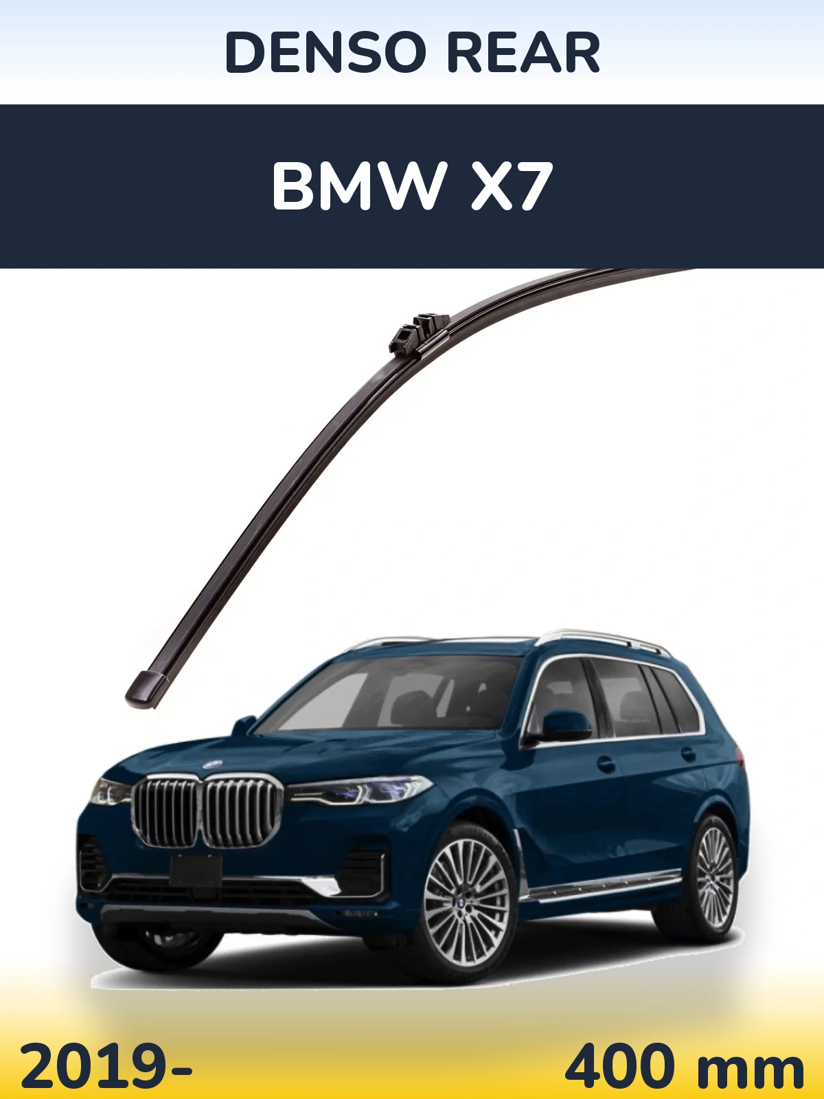 Torkarblad Denso Rear för BMW X7