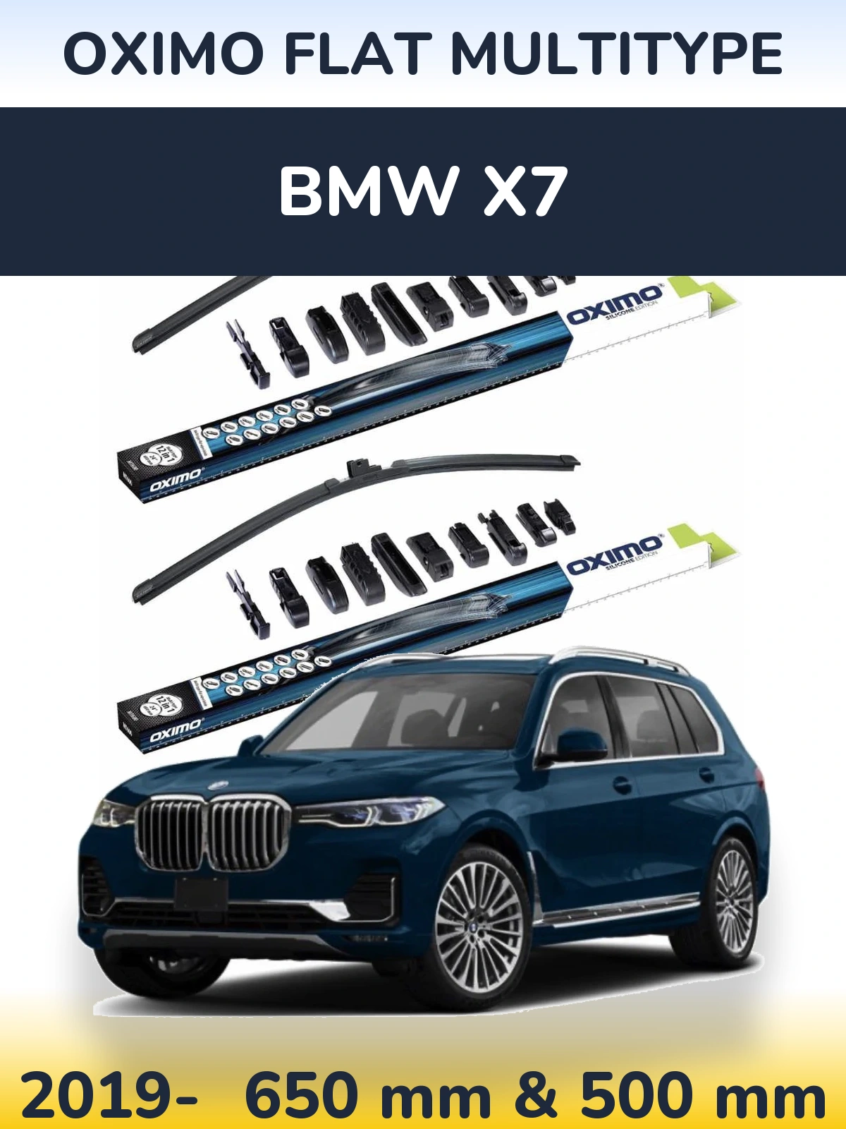 Torkarblad Oximo Flat MultiType för BMW X7