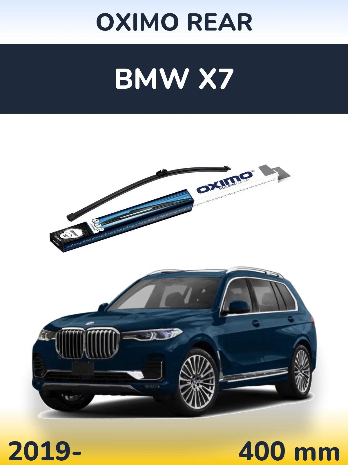 Torkarblad Oximo Rear för BMW X7