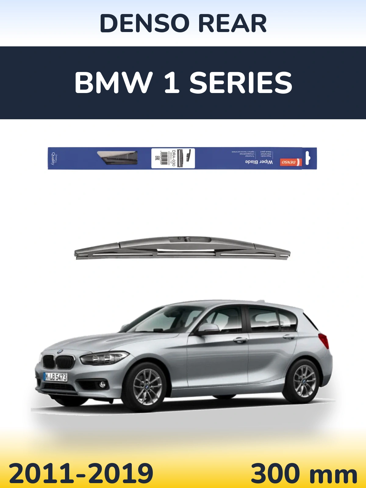 Torkarblad Denso Rear för BMW 1 Series