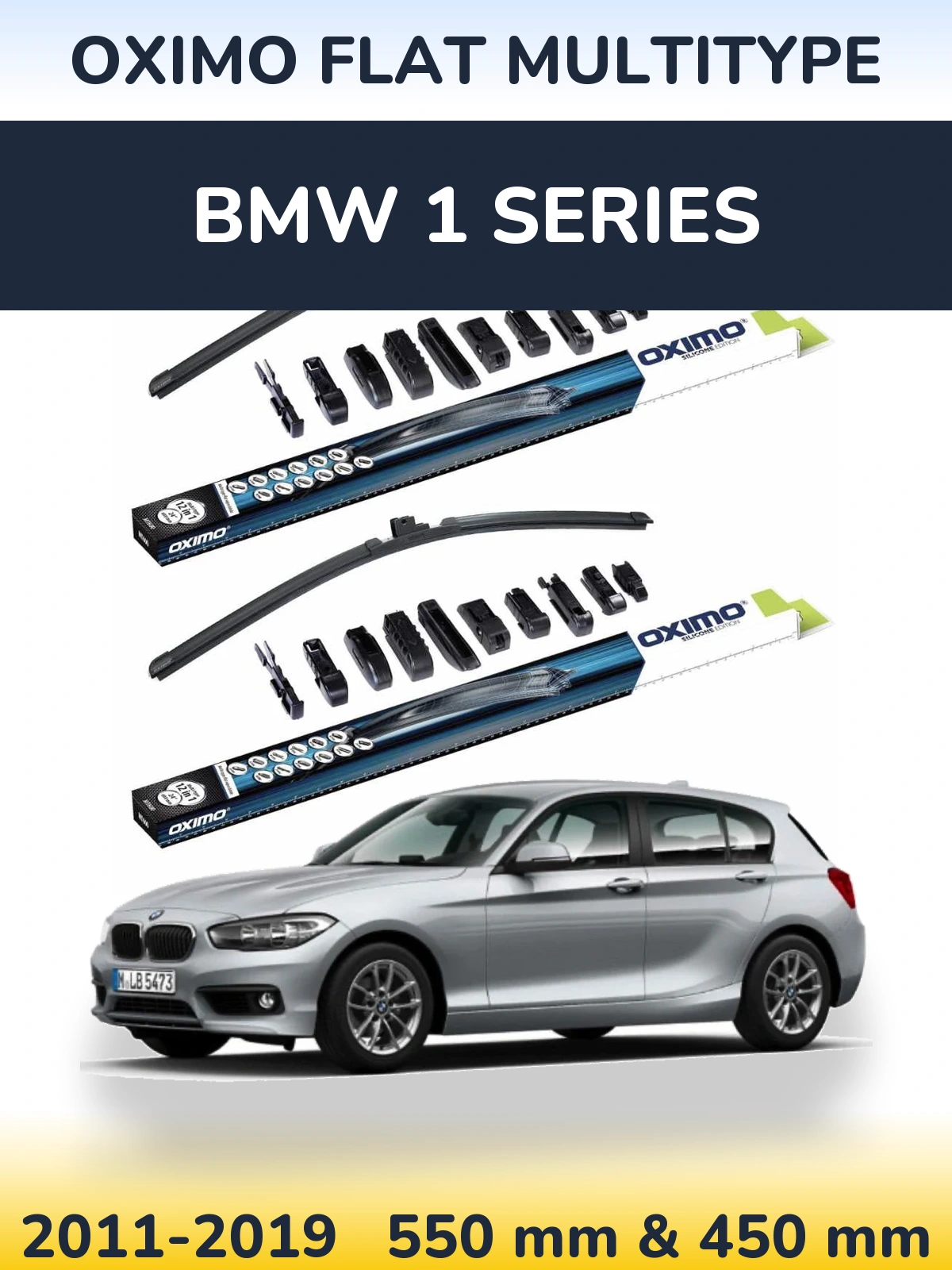 Torkarblad Oximo Flat MultiType för BMW 1 Series