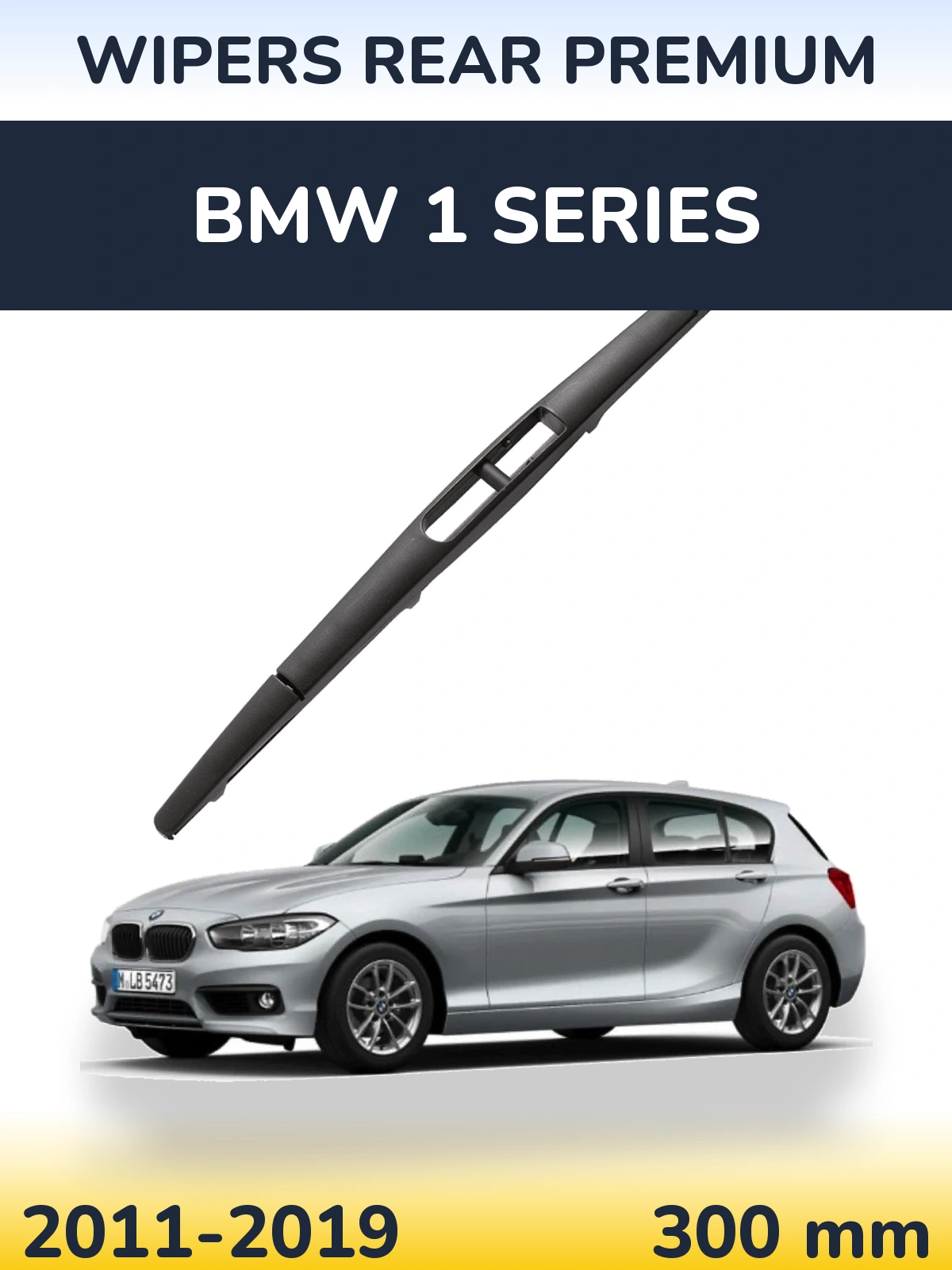 Torkarblad WIPERS REAR PREMIUM för BMW 1 Series