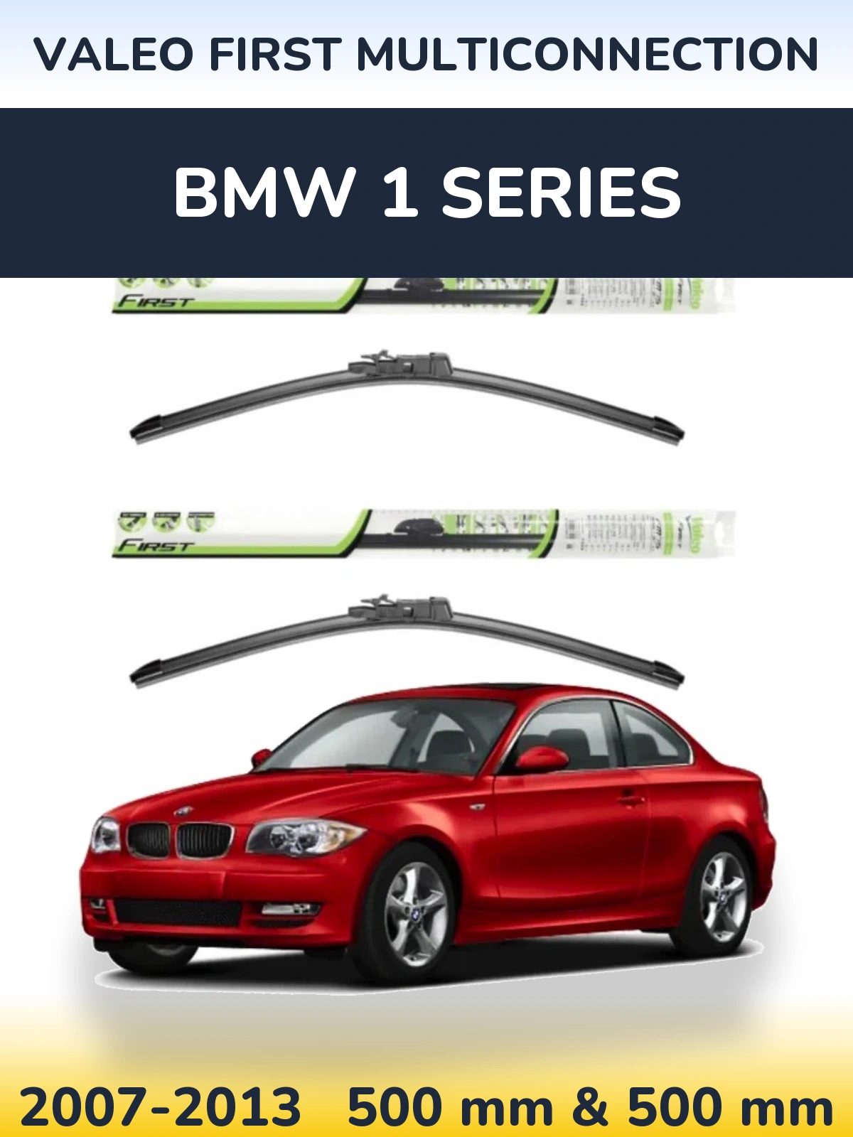 Torkarblad Valeo First MultiConnection för BMW 1 Series