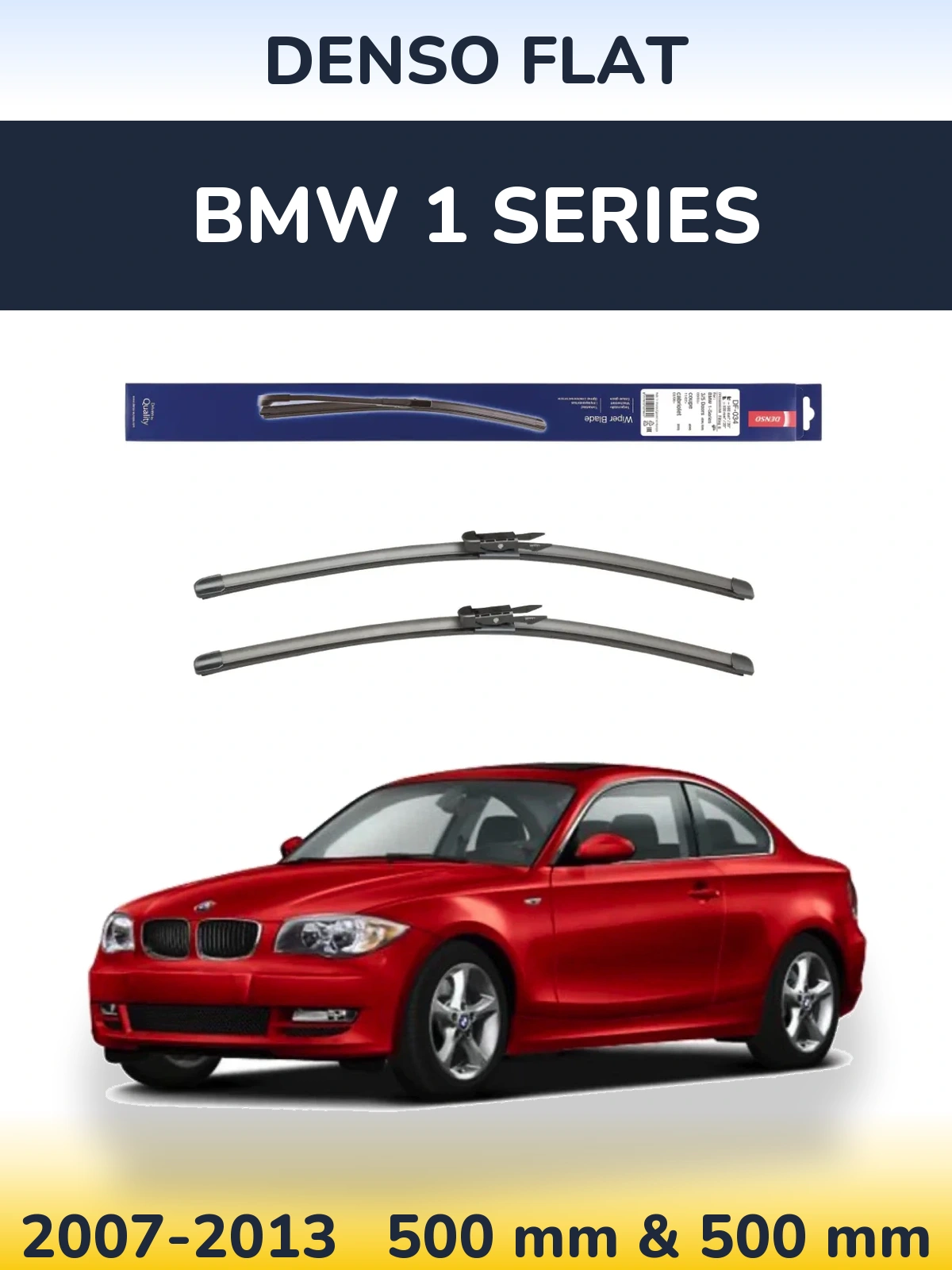 Torkarblad Denso Flat för BMW 1 Series