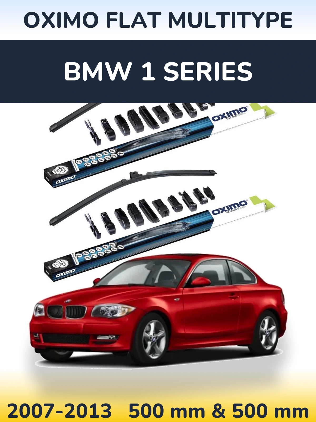 Torkarblad Oximo Flat MultiType för BMW 1 Series