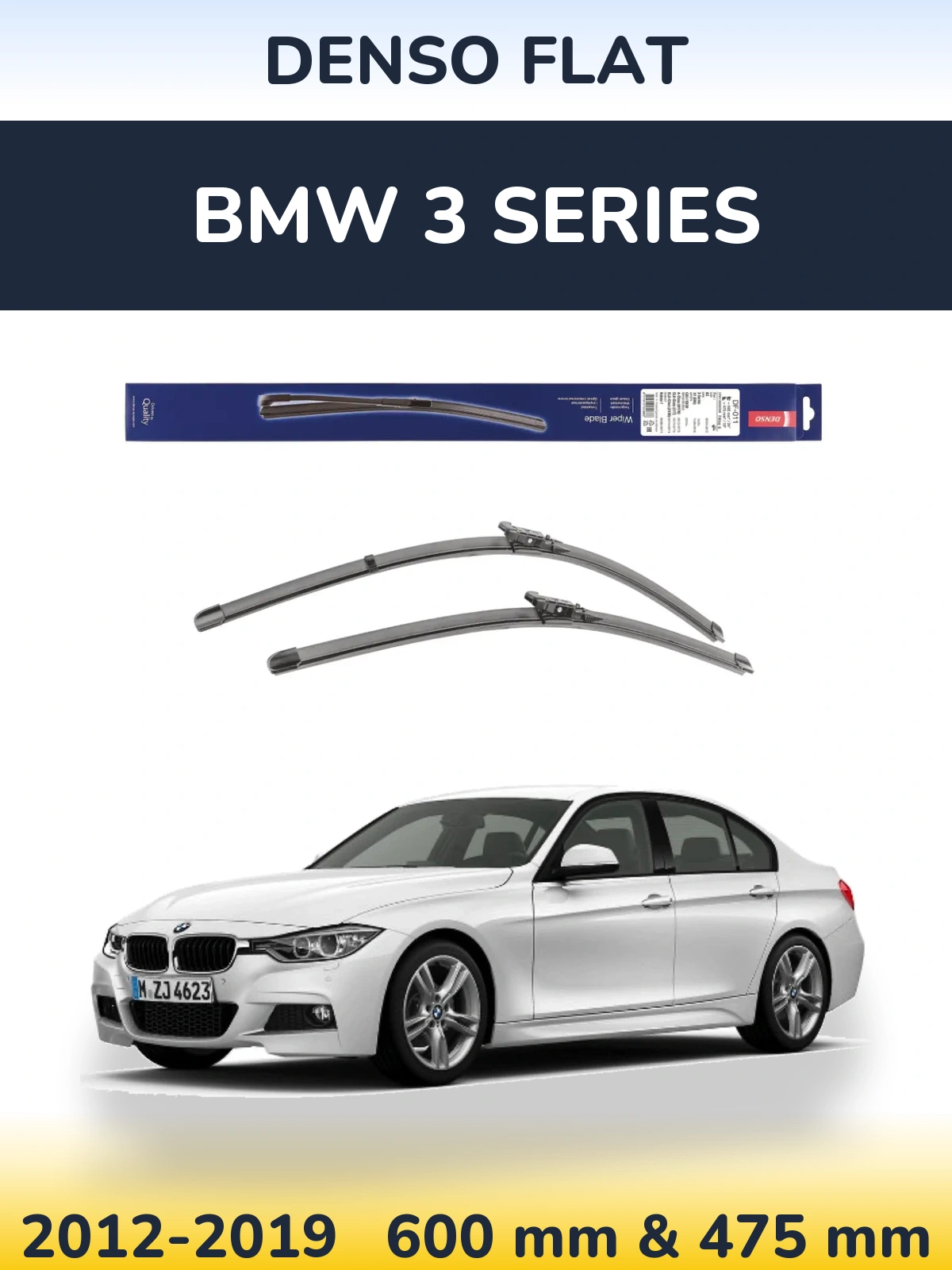 Torkarblad Denso Flat för BMW 3 Series