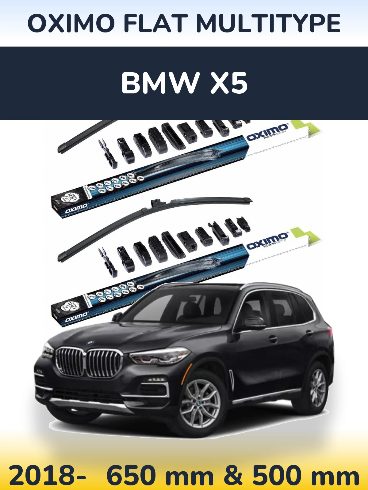 Torkarblad Oximo Flat MultiType för BMW X5