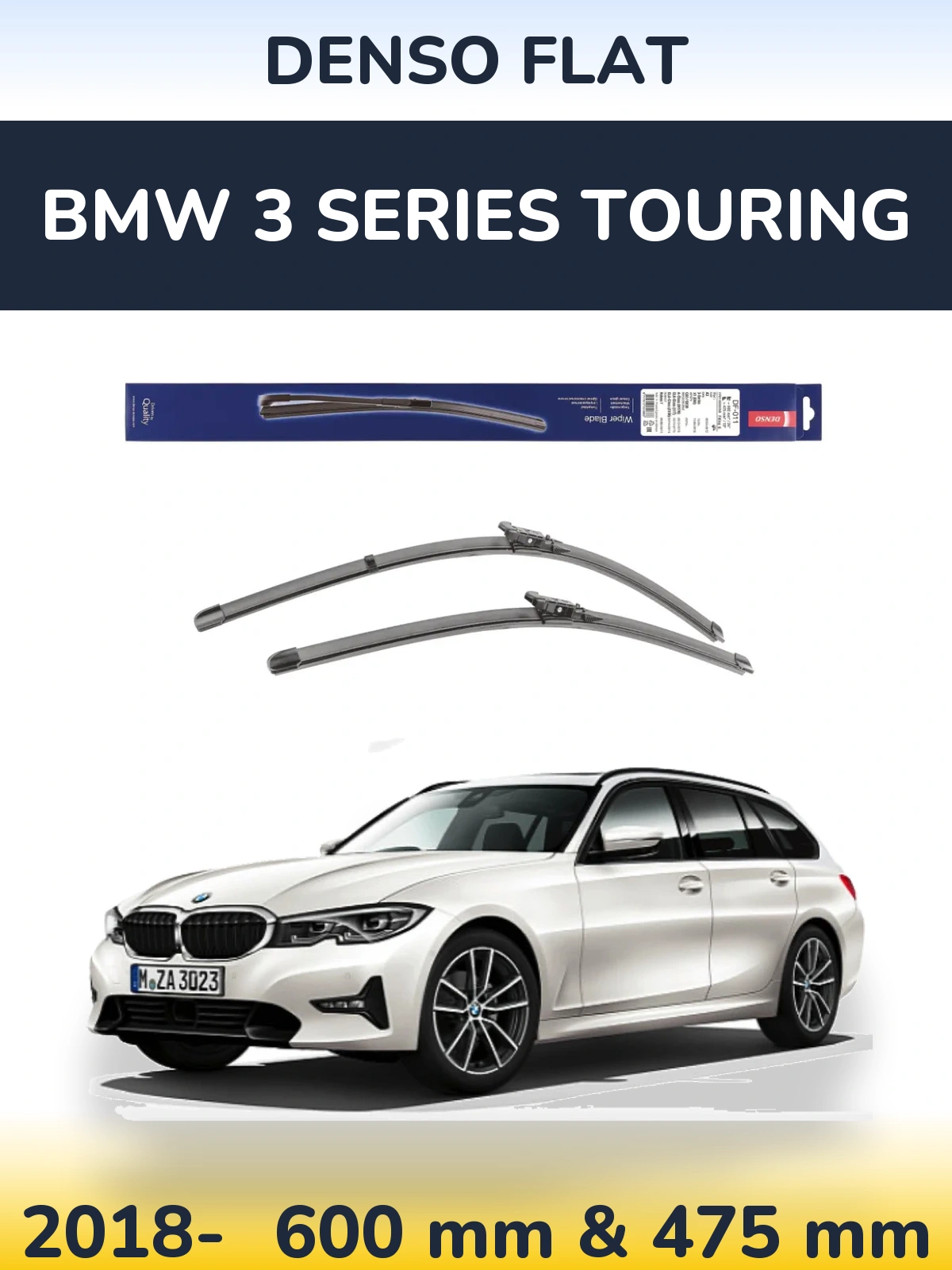 Torkarblad Denso Flat för BMW 3 Series Touring