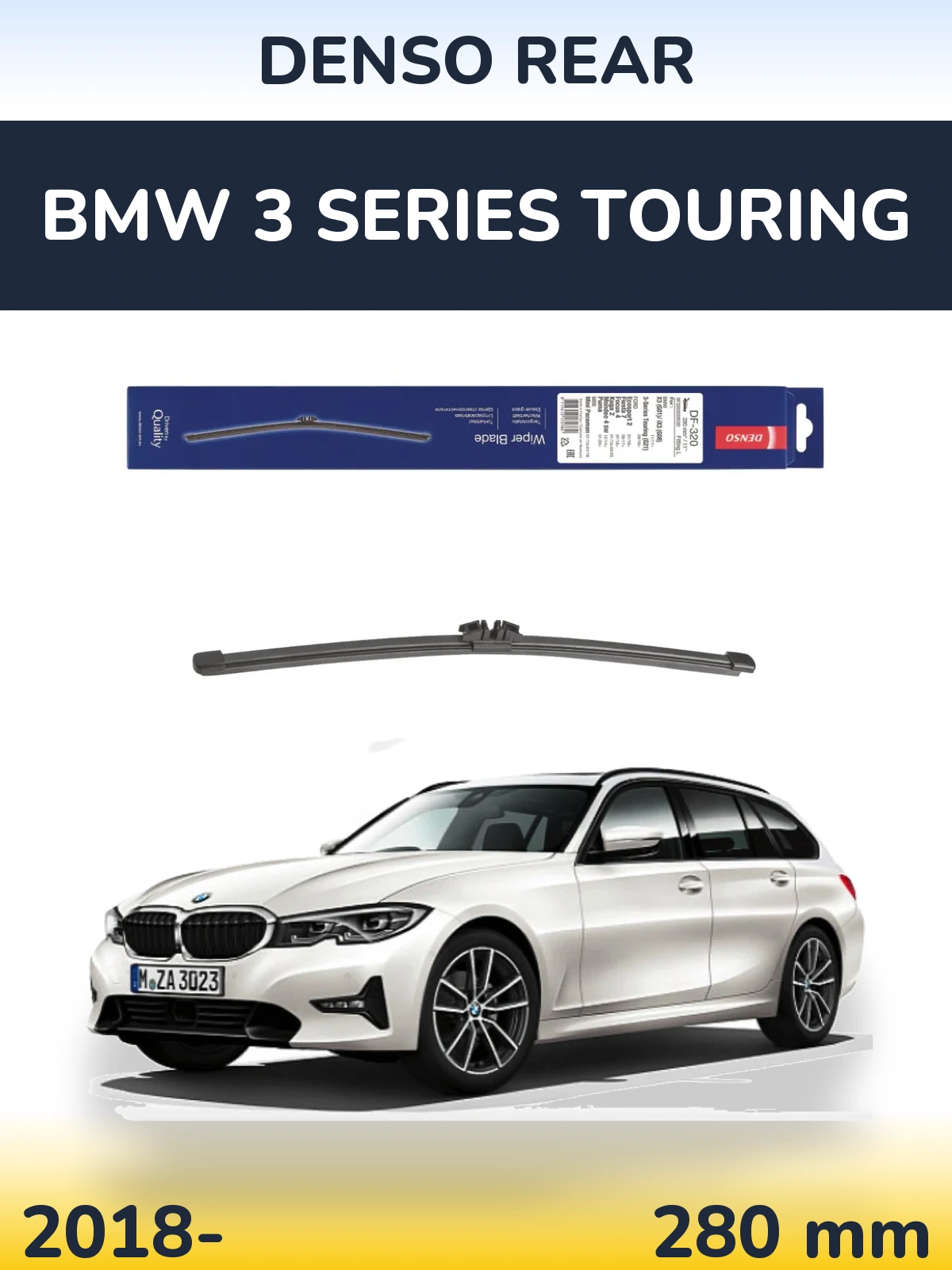 Torkarblad Denso Rear för BMW 3 Series Touring