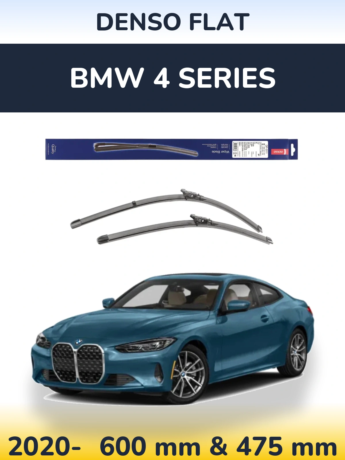 Torkarblad Denso Flat för BMW 4 Series