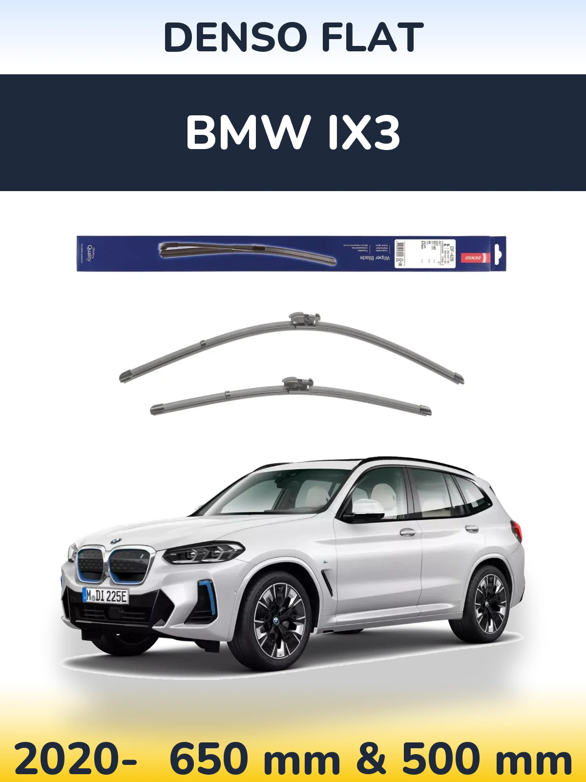 Torkarblad Denso Flat för BMW iX3