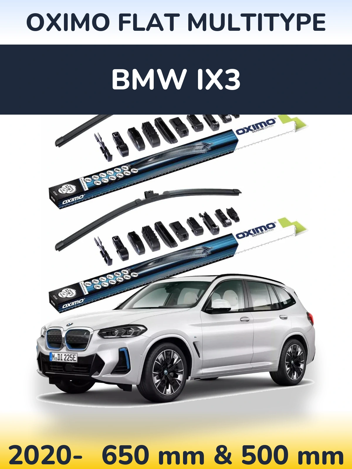Torkarblad Oximo Flat MultiType för BMW iX3