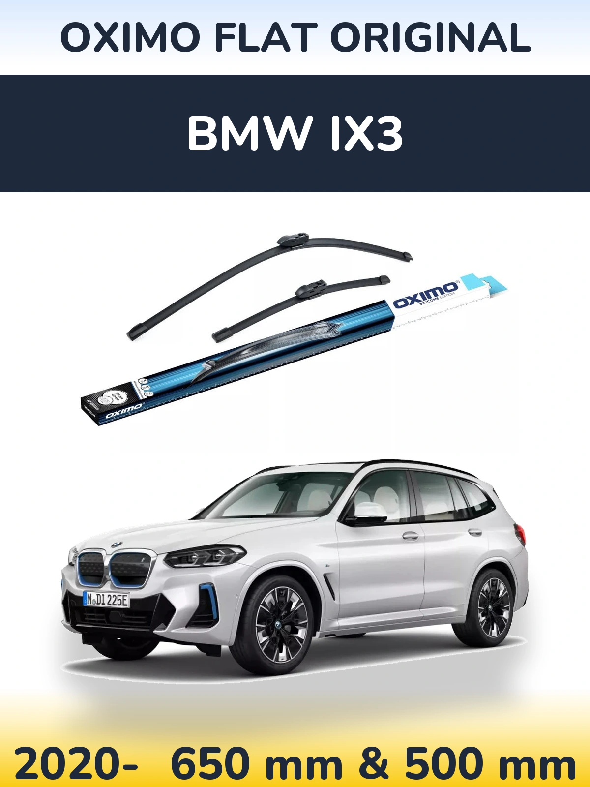 Torkarblad Oximo Flat Original för BMW iX3