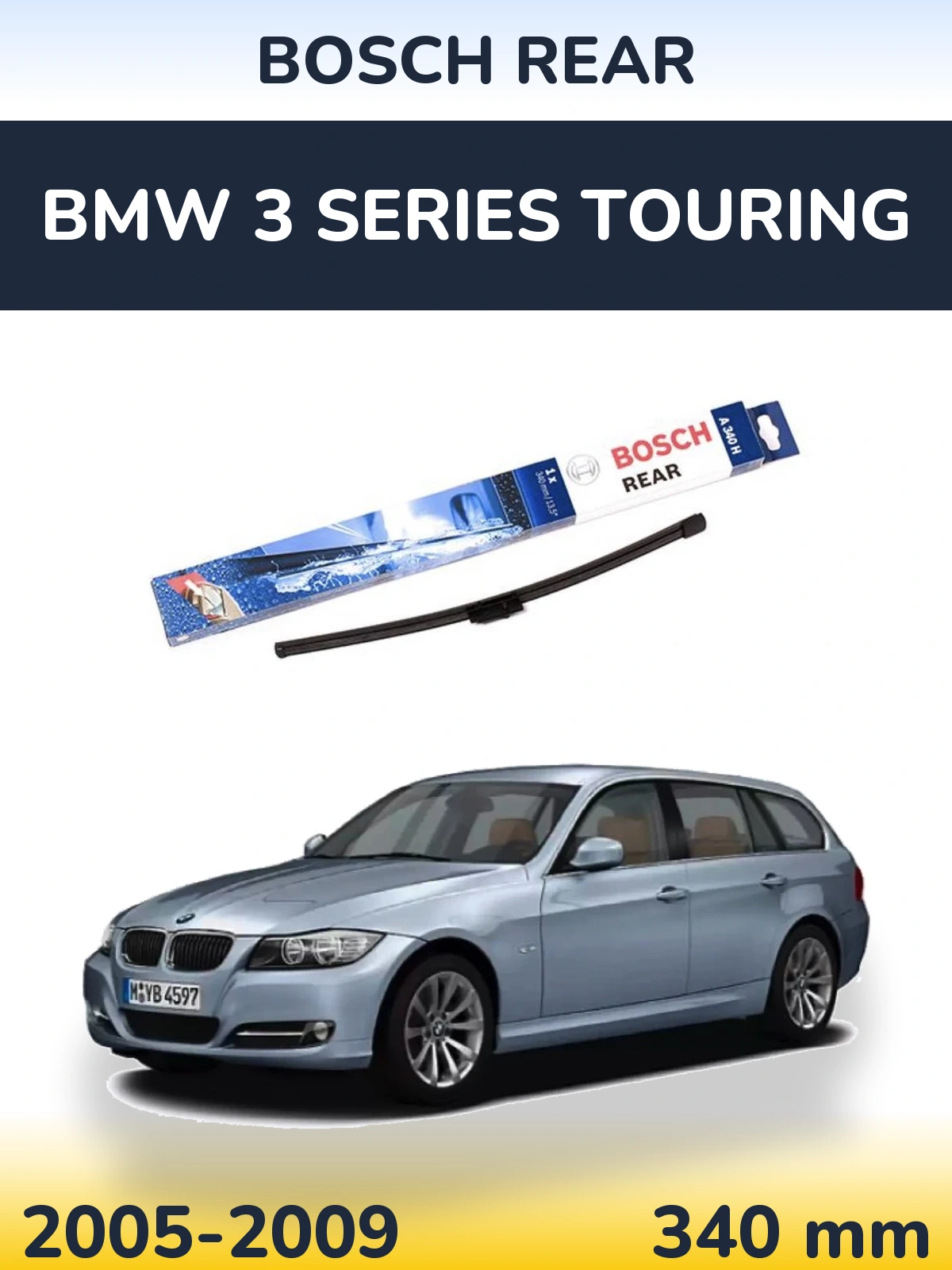 Torkarblad BOSCH Rear för BMW 3 Series Touring