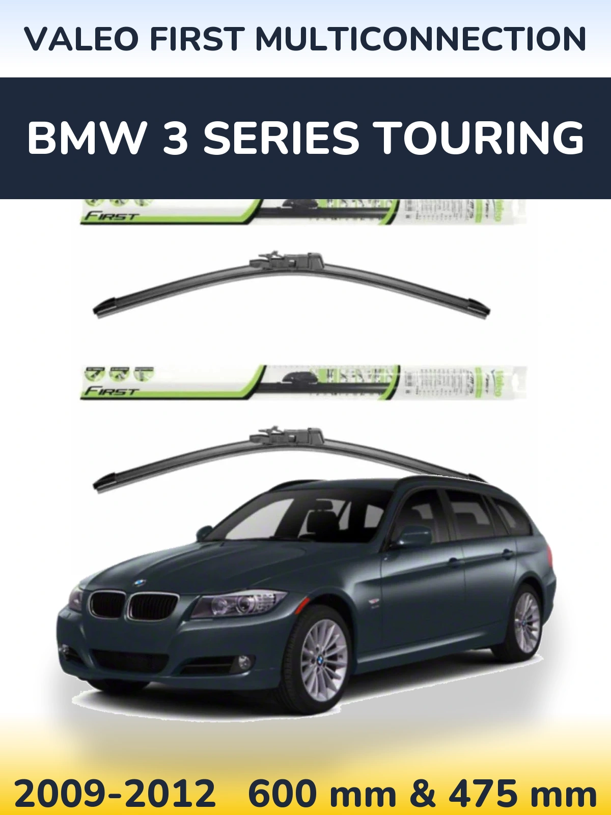 Torkarblad Valeo First MultiConnection för BMW 3 Series Touring