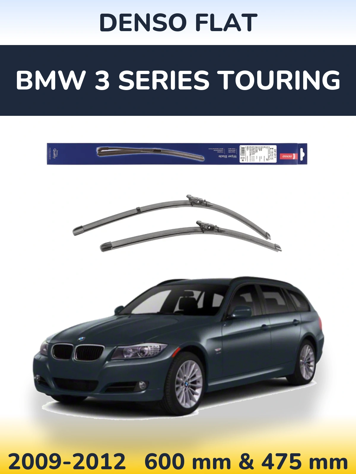 Torkarblad Denso Flat för BMW 3 Series Touring