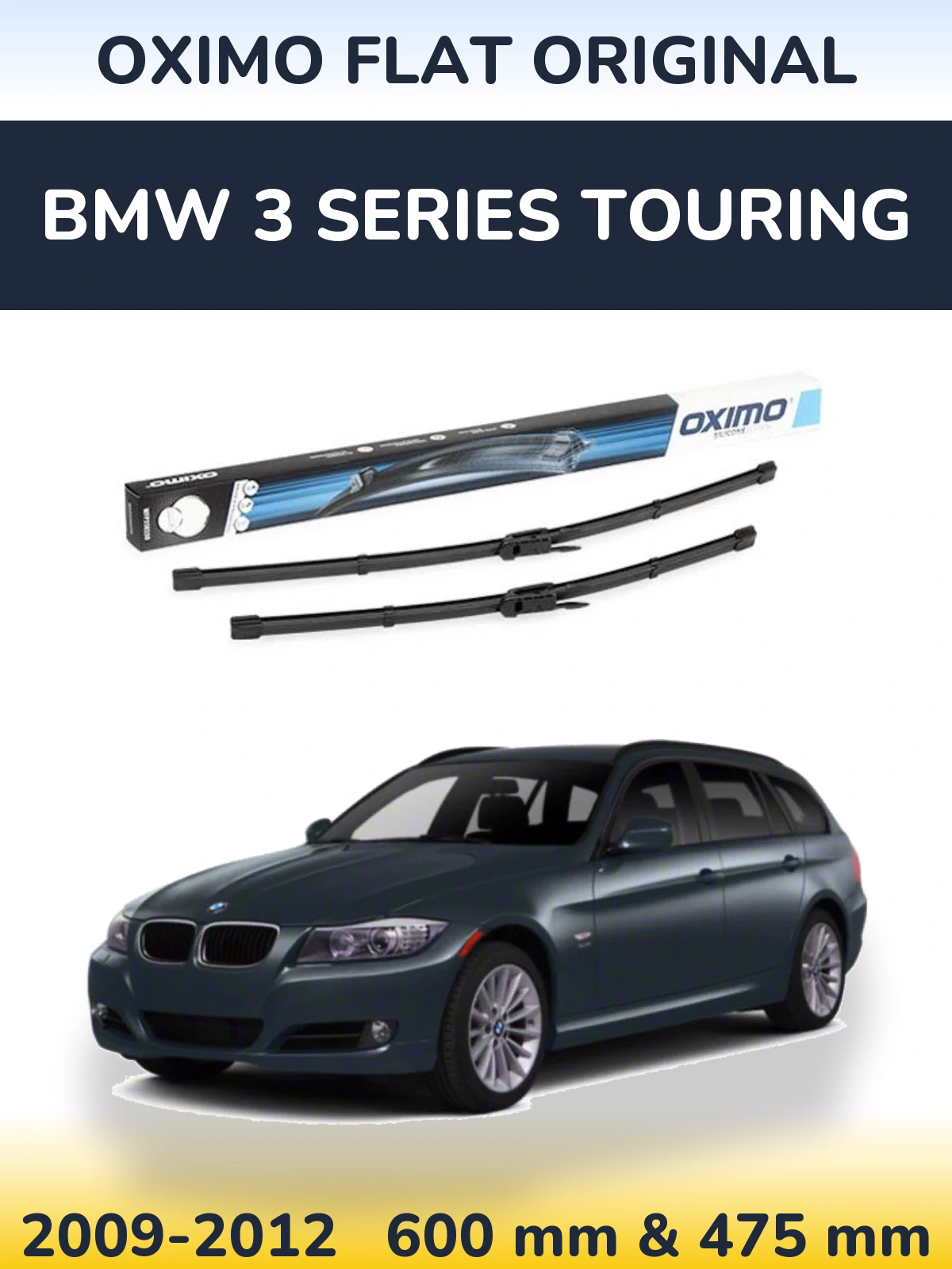 Torkarblad Oximo Flat Original för BMW 3 Series Touring