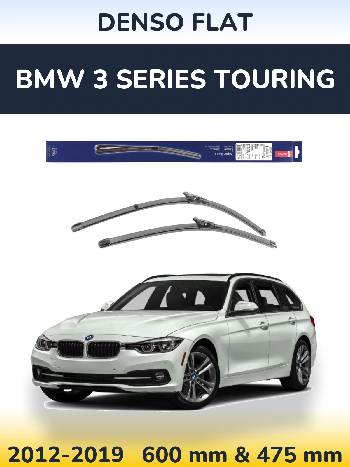 Torkarblad Denso Flat för BMW 3 Series Touring