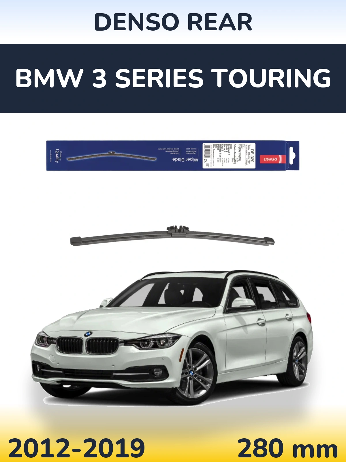 Torkarblad Denso Rear för BMW 3 Series Touring