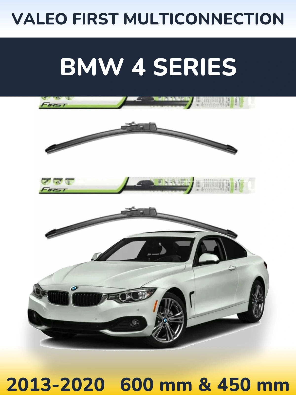 Torkarblad Valeo First MultiConnection för BMW 4 Series