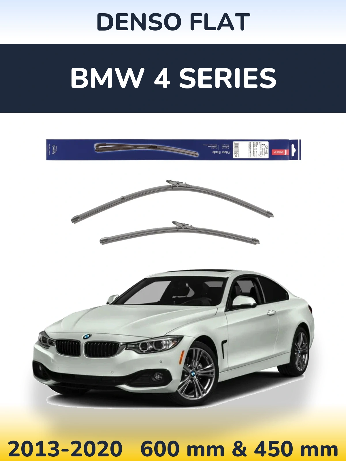 Torkarblad Denso Flat för BMW 4 Series