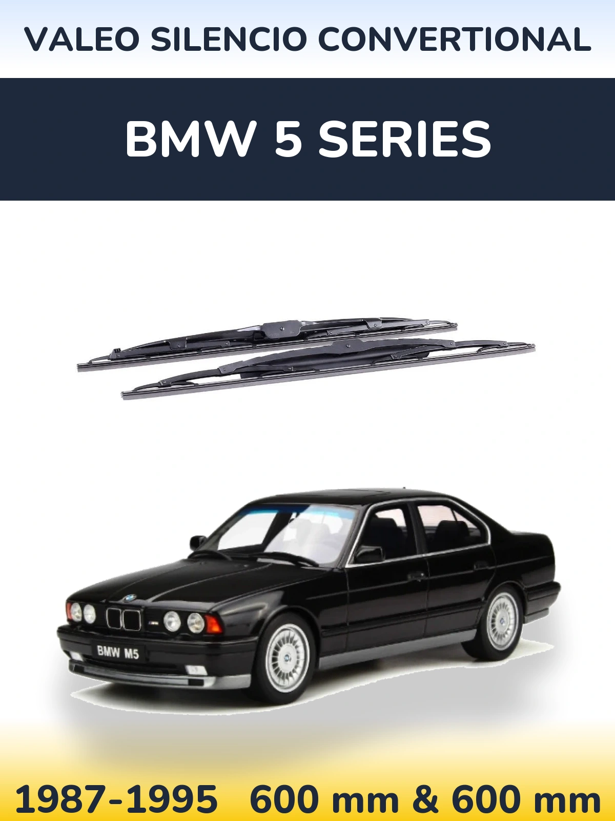 Torkarblad Valeo Silencio Convertional för BMW 5 Series