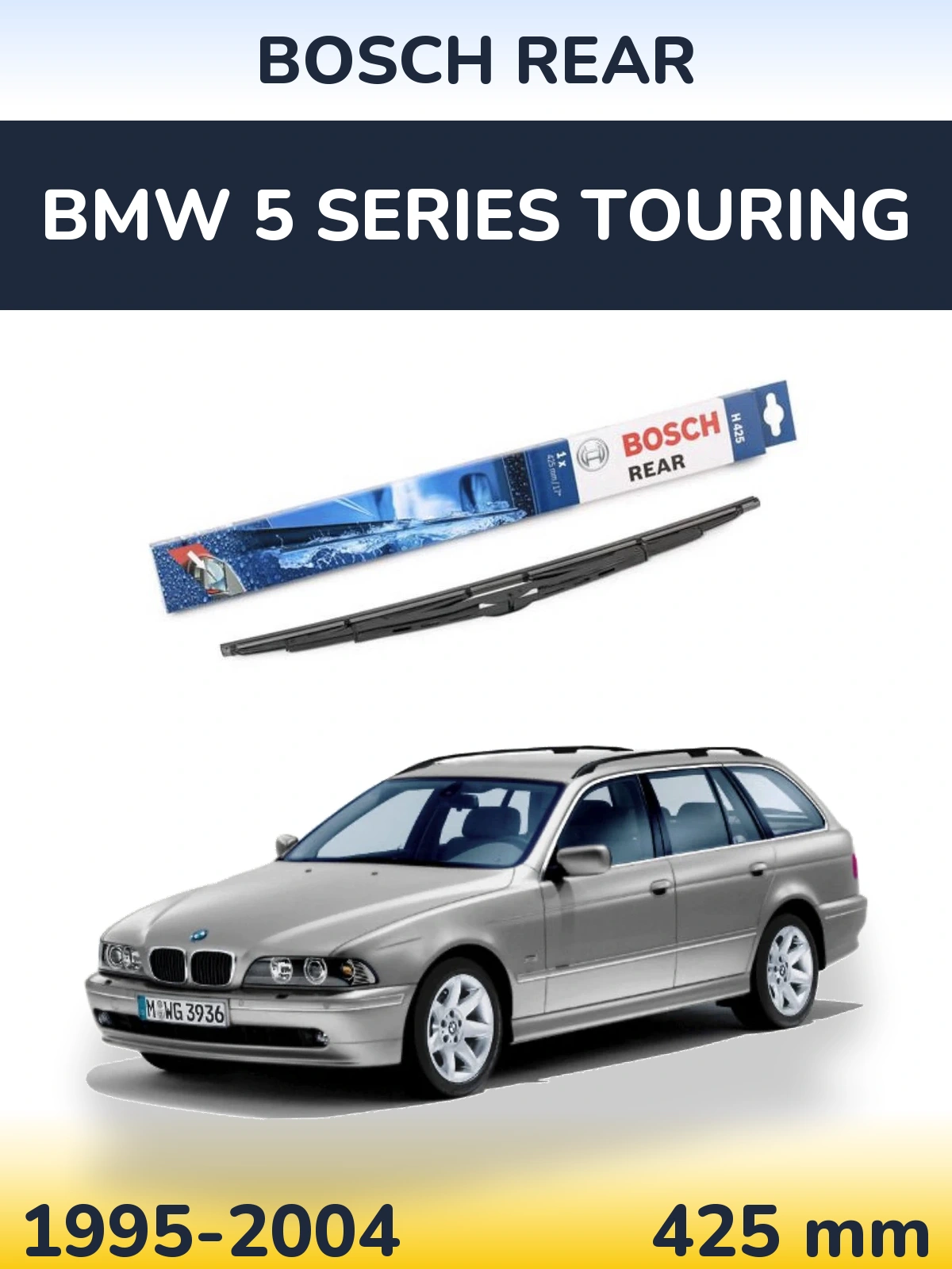 Torkarblad BOSCH Rear för BMW 5 Series Touring