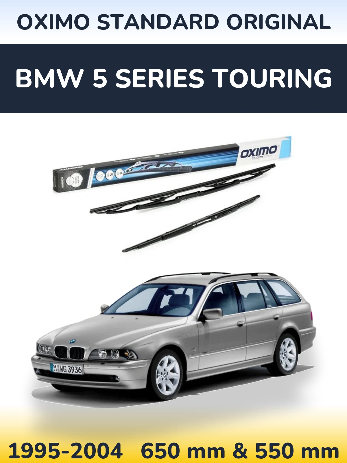 Torkarblad Oximo Standard Original för BMW 5 Series Touring