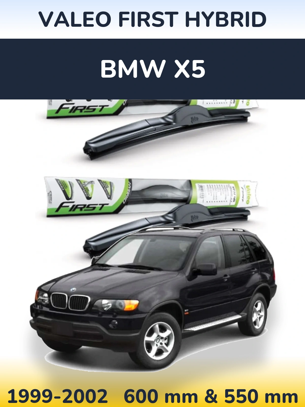 Torkarblad Valeo First Hybrid för BMW X5