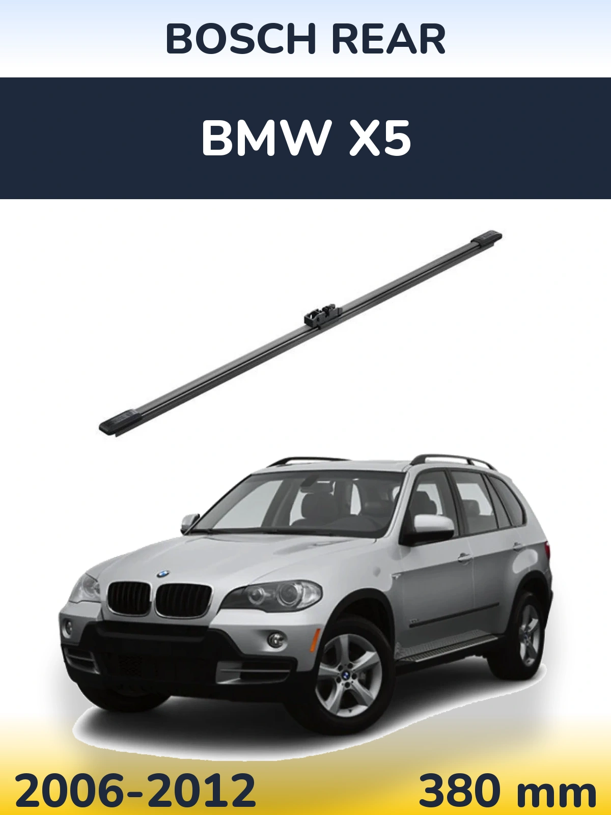 Torkarblad BOSCH Rear för BMW X5