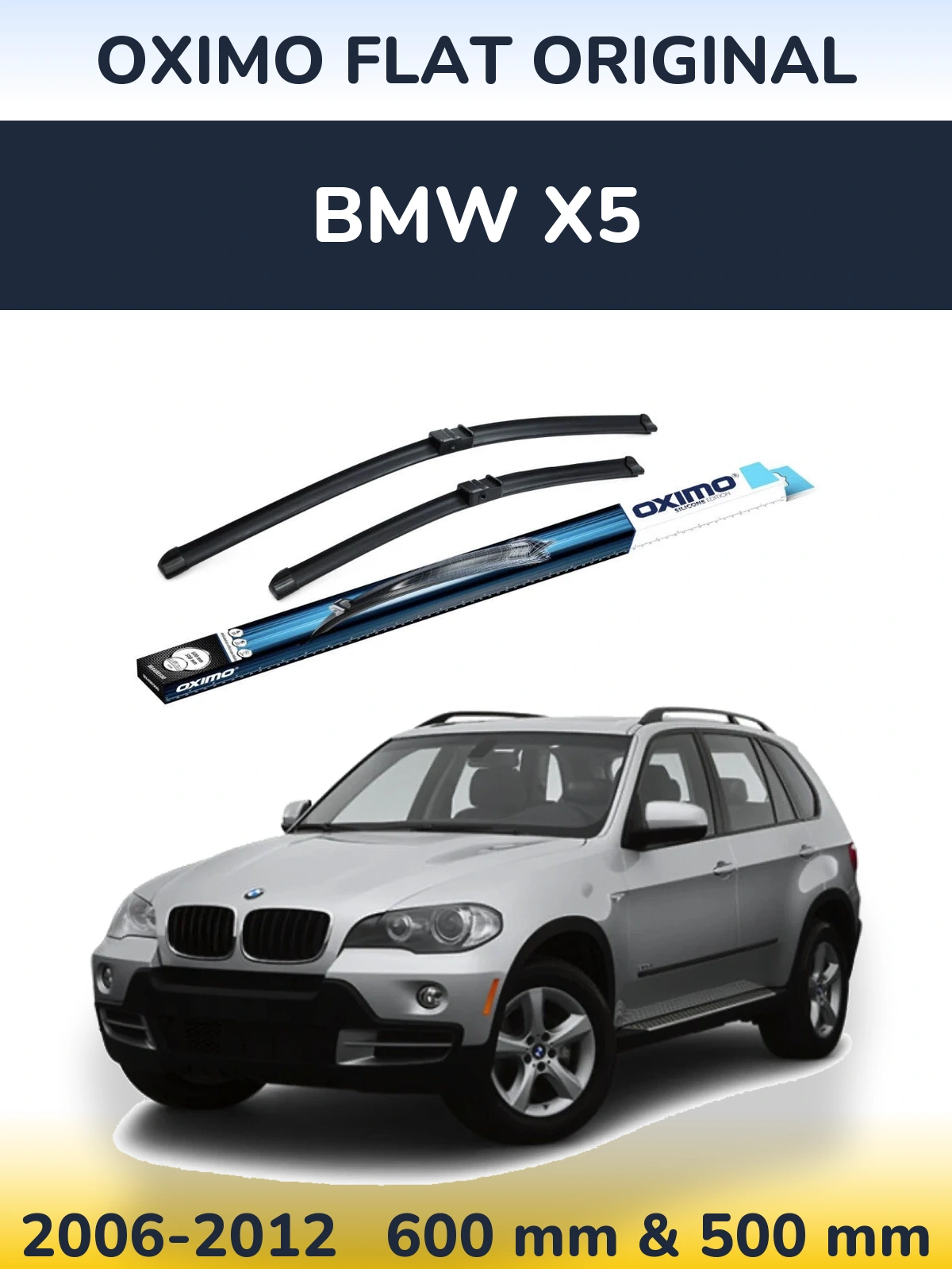 Torkarblad Oximo Flat Original för BMW X5