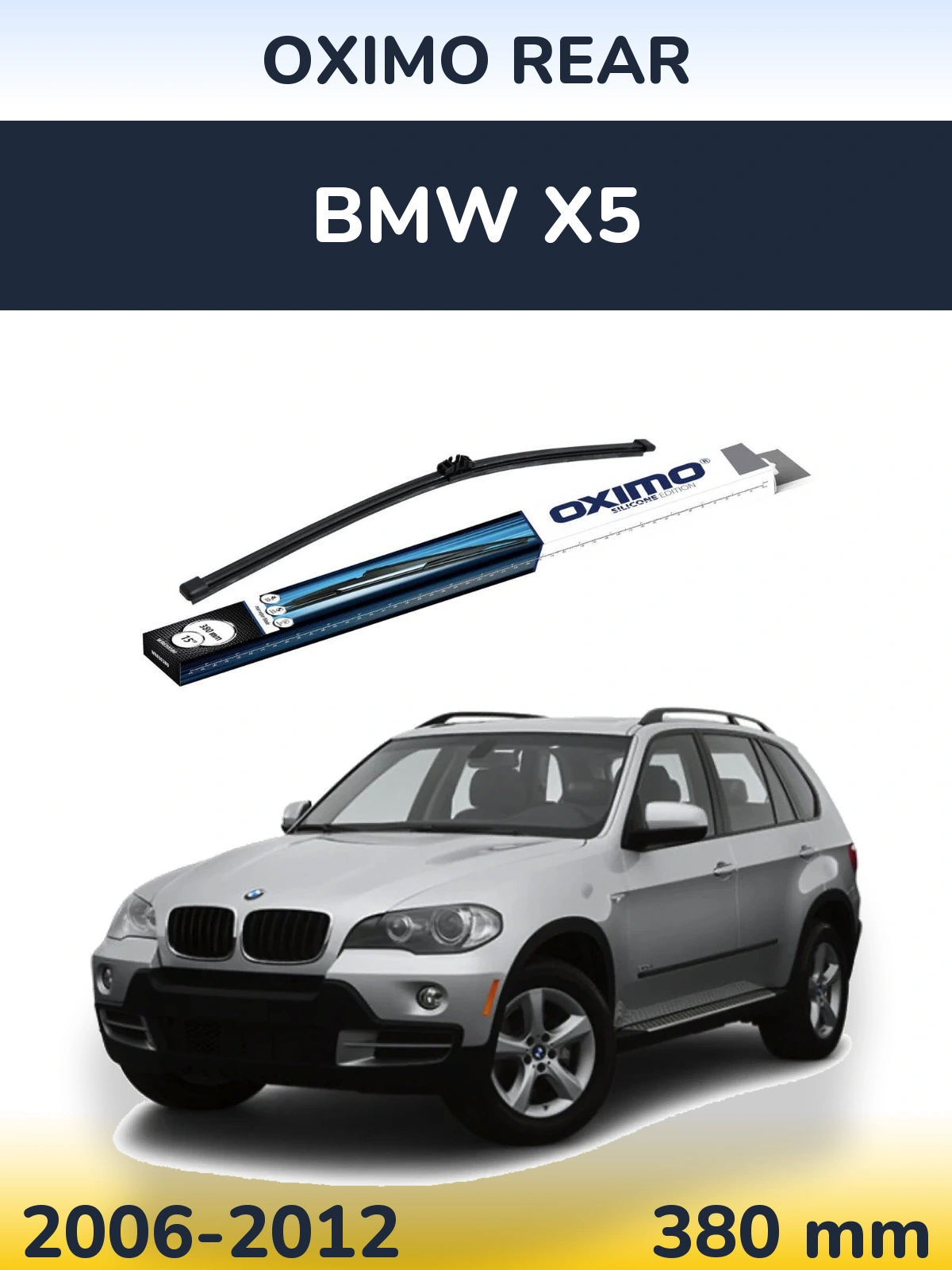 Torkarblad Oximo Rear för BMW X5