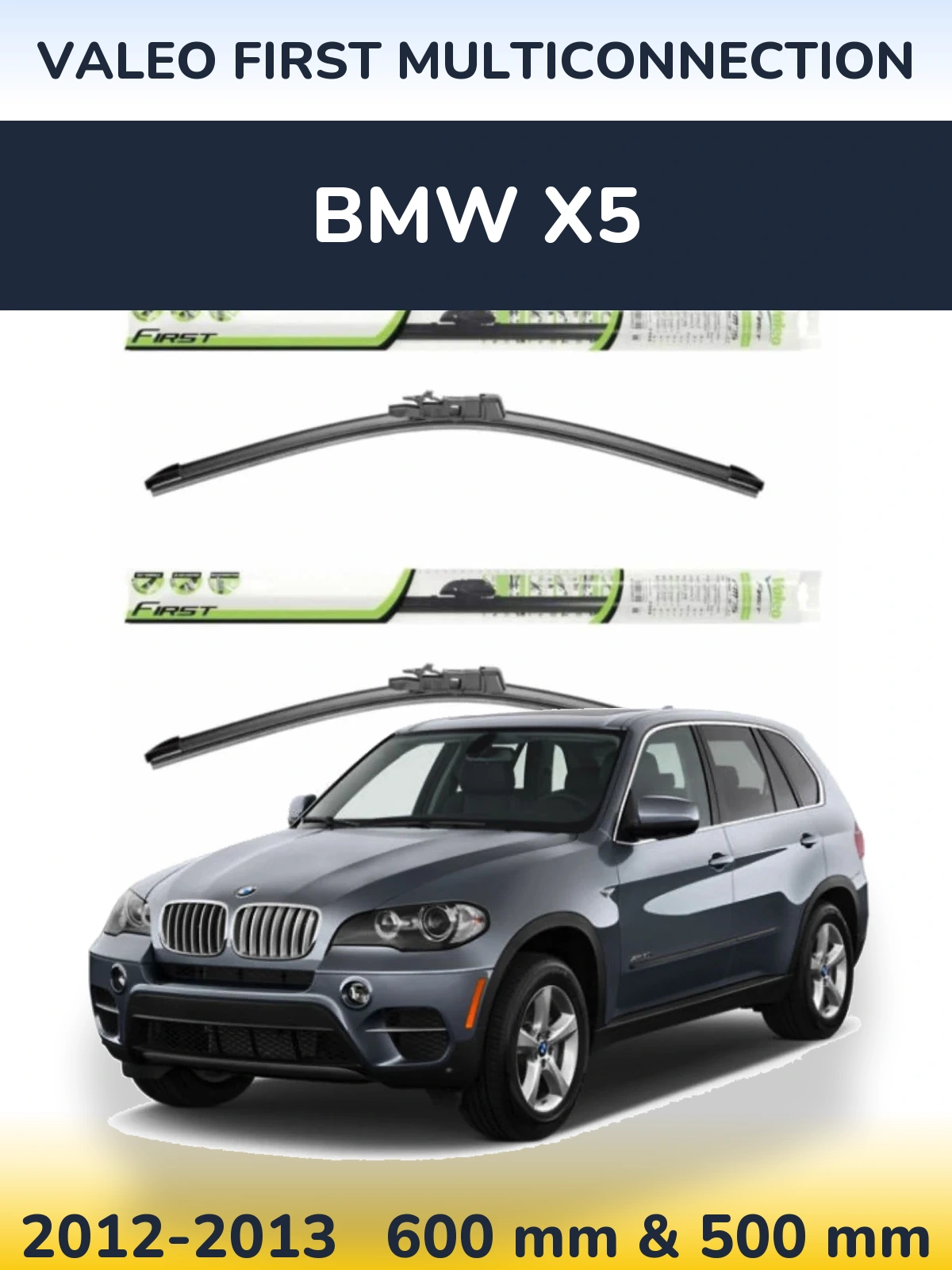 Torkarblad Valeo First MultiConnection för BMW X5