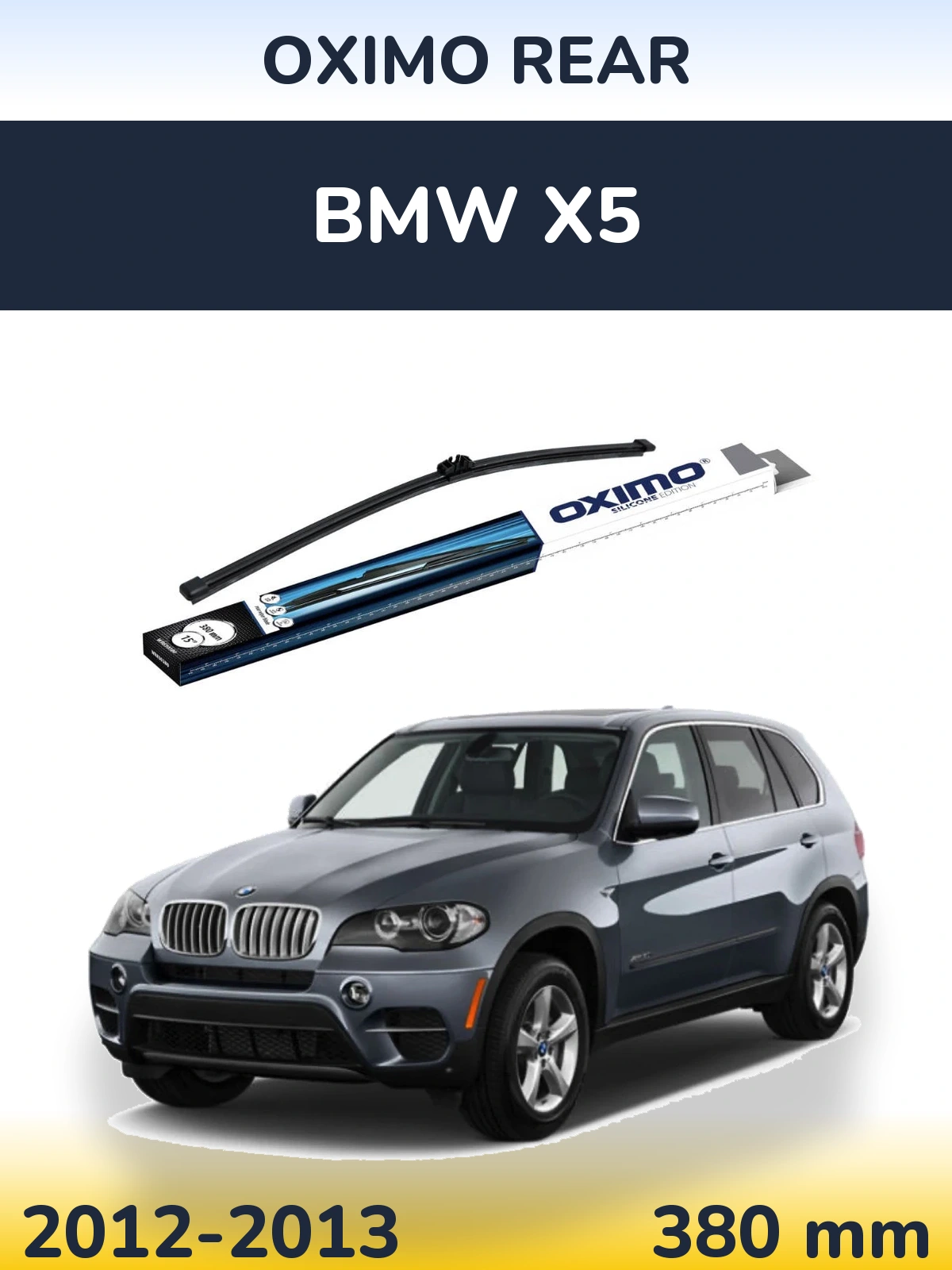 Torkarblad Oximo Rear för BMW X5