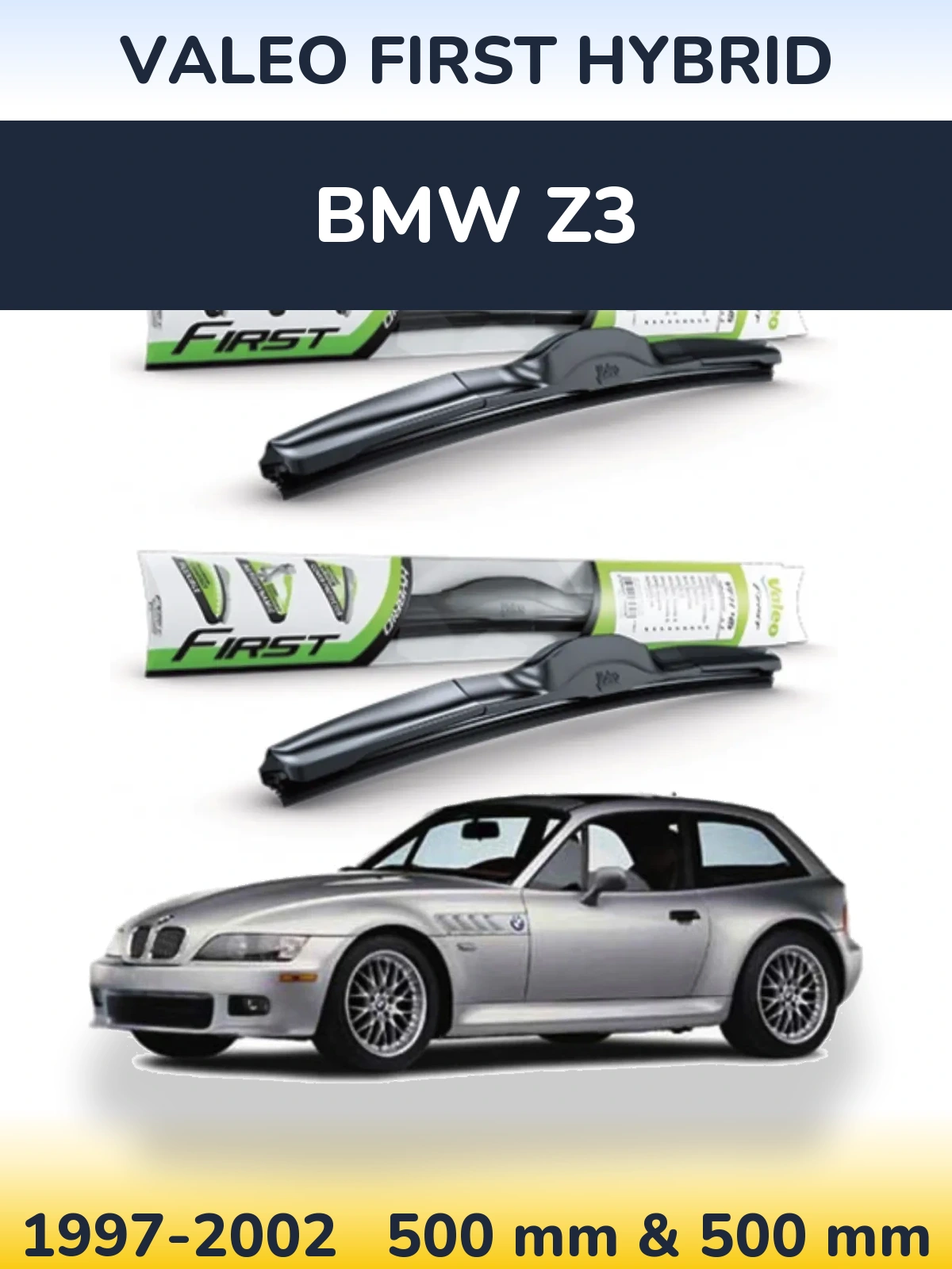 Torkarblad Valeo First Hybrid för BMW Z3