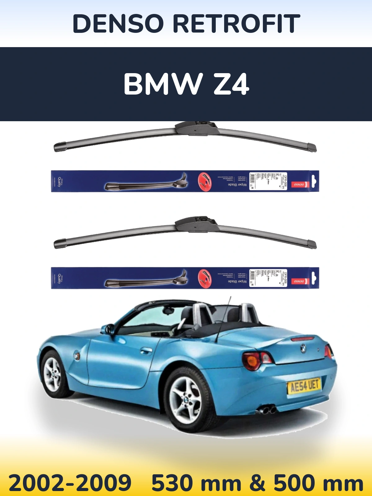 Torkarblad Denso Retrofit för BMW Z4